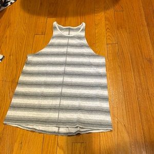 Lululemon tank. Grey and white. Perfect condition